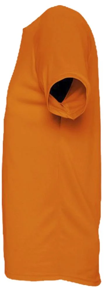 Футболка унисекс Sporty 140 оранжевая размер XXL - фото 3
