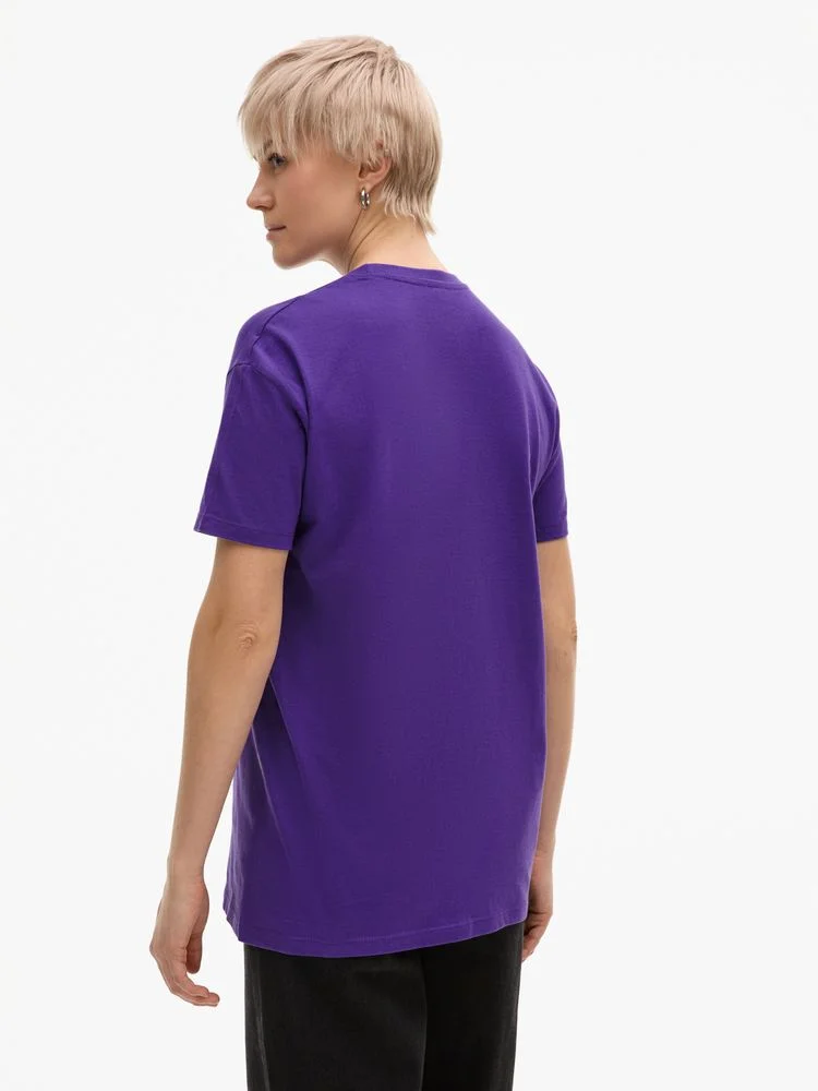 Футболка Imperial 190 темно-фиолетовая, размер XL - фото 10