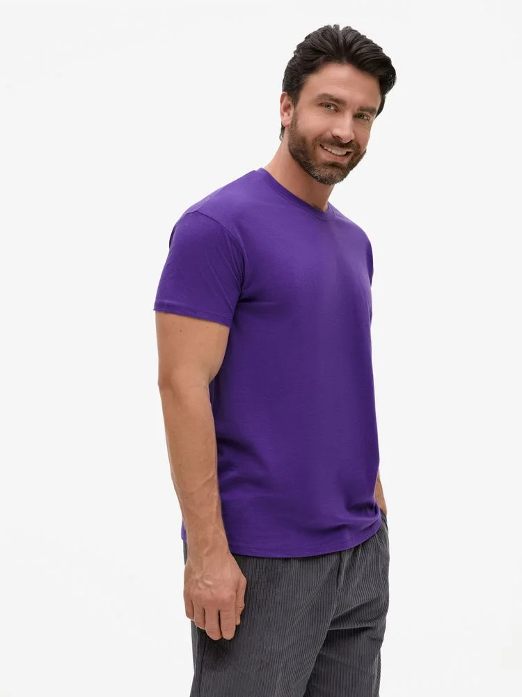 Футболка Imperial 190 темно-фиолетовая, размер XL - фото 6