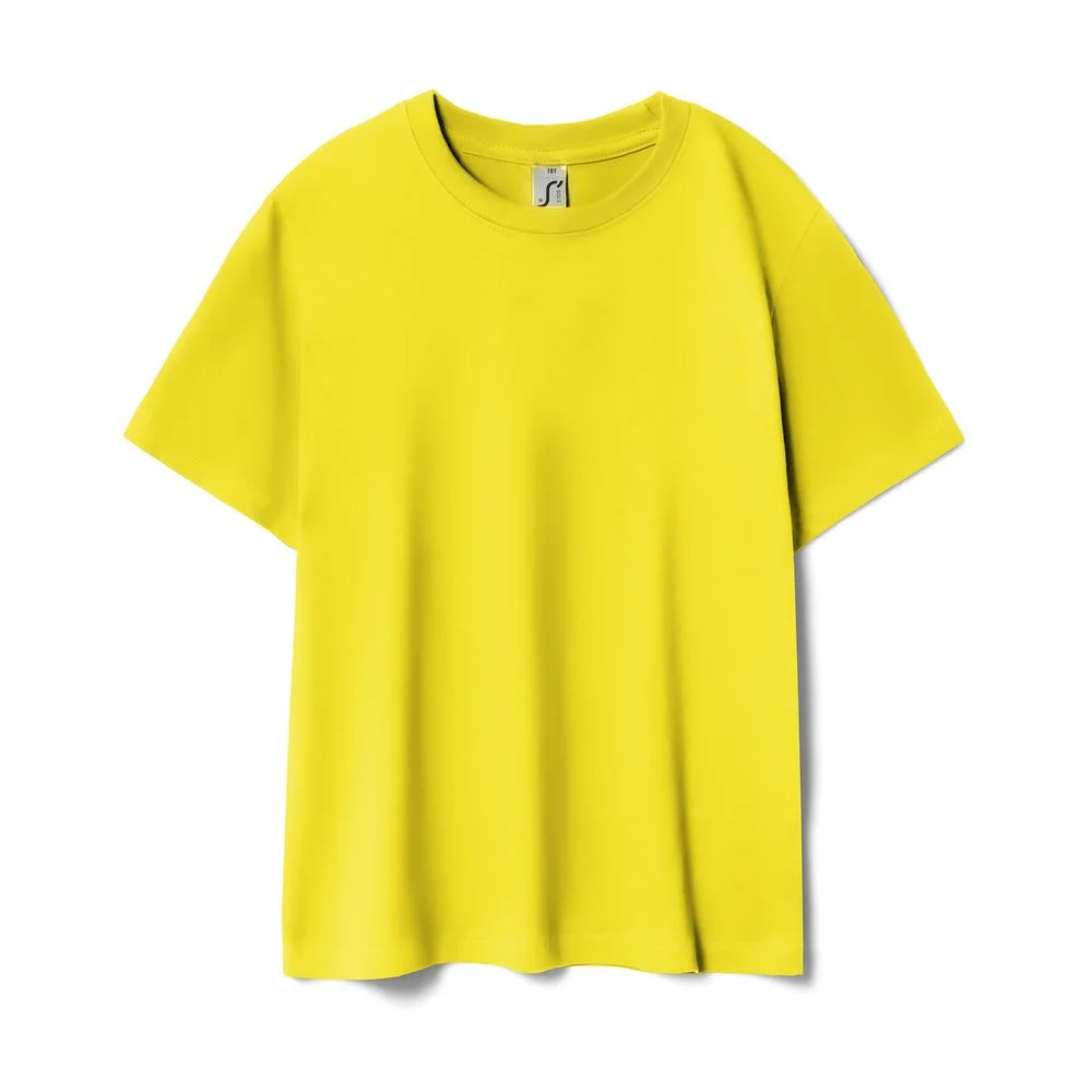 Футболка детская Regent Kids 150 желтая лимонная на рост 118-128 см 8 лет лимонный - фото 1