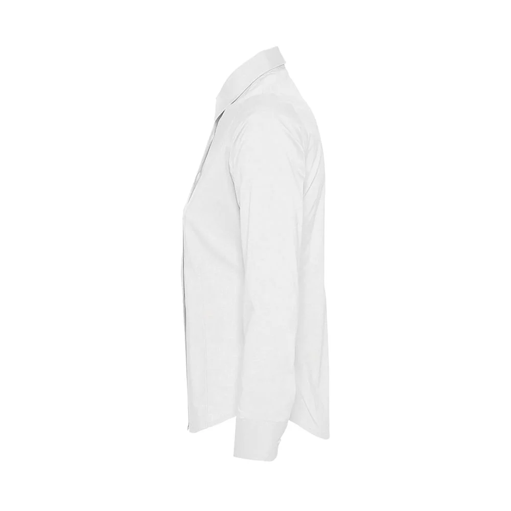 Рубашка женская с длинным рукавом Eden 140 белая размер XL - фото 3