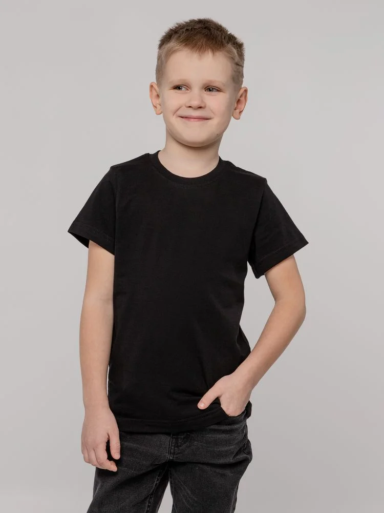Футболка детская T-Bolka Kids черная 8 лет - фото 5