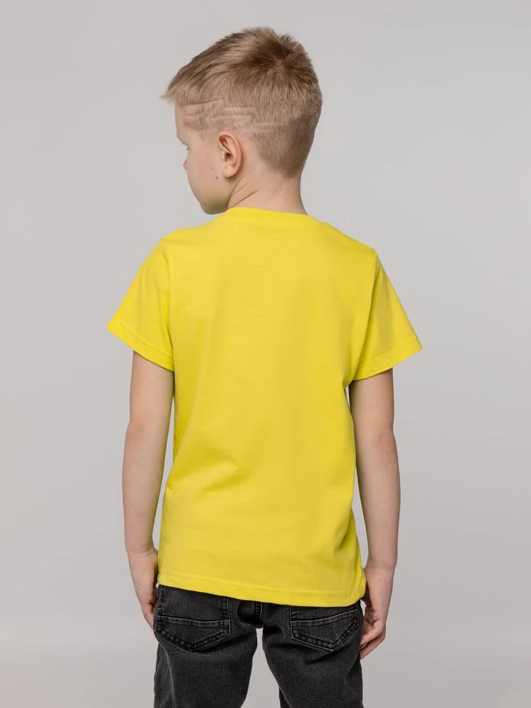 Футболка детская T-Bolka Kids желтая 8 лет - фото 6