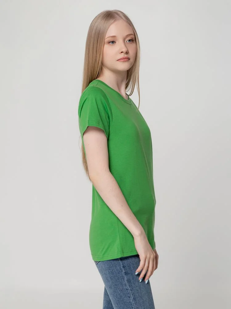Футболка женская T-bolka Lady ярко-зеленая размер XL XL v2 - фото 6