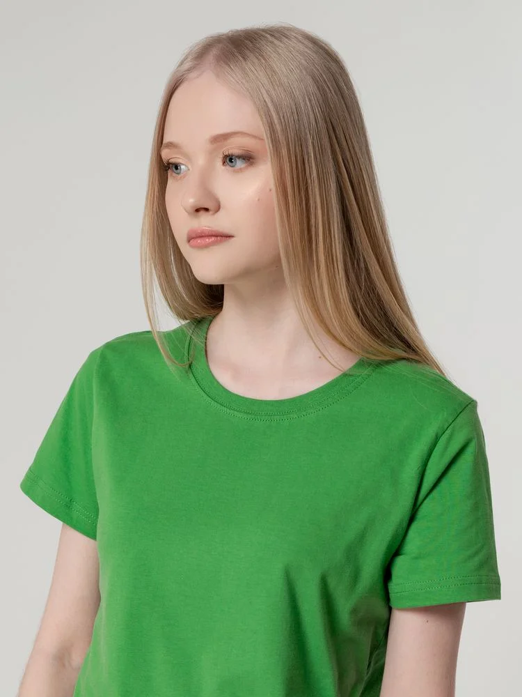 Футболка женская T-bolka Lady ярко-зеленая размер XL XL v2 - фото 8