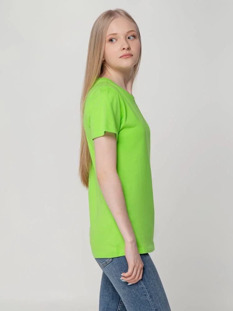 Футболка женская T-bolka Lady зеленое яблоко размер XL XL v2 - фото 6