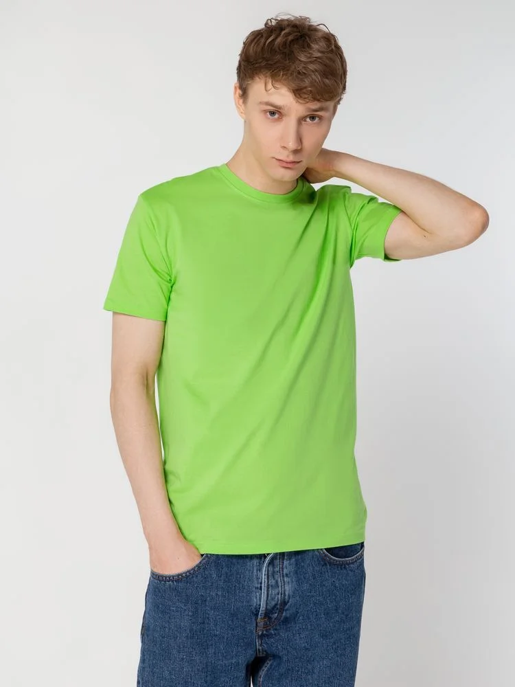 Футболка унисекс T-bolka 160 зеленое яблоко размер XXXL 3XL - фото 5