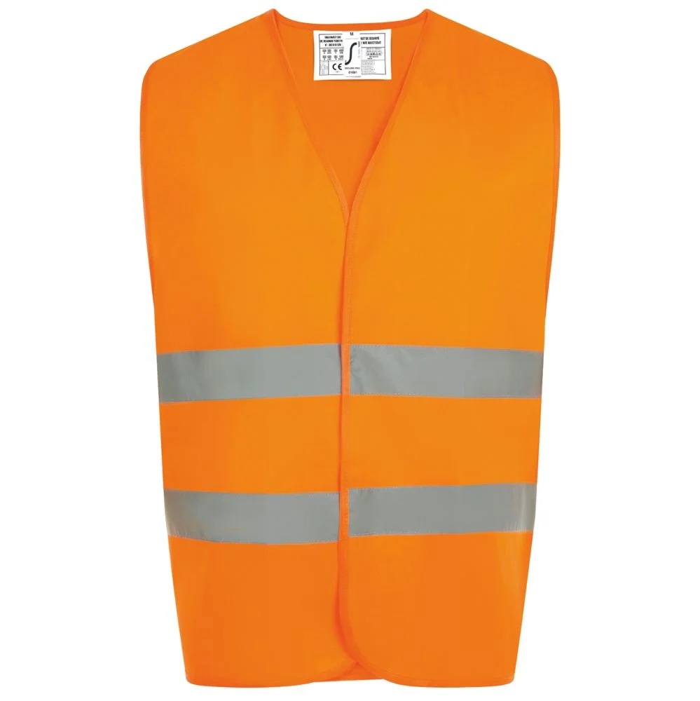 Жилет светоотражающий Secure Pro оранжевый неон, размер 10/14 лет, XXS