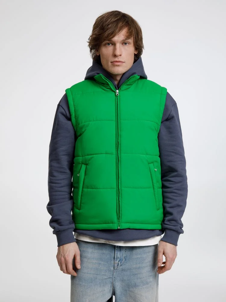 Жилет Kama зеленый размер S - фото 10