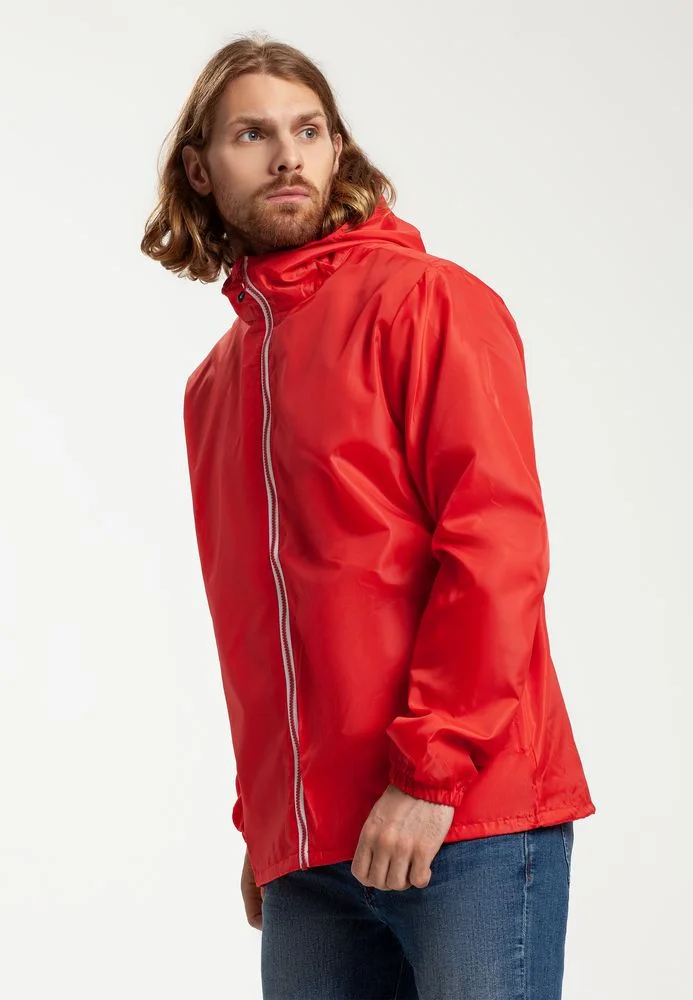 Ветровка мужская Fastplant красная размер S - фото 8