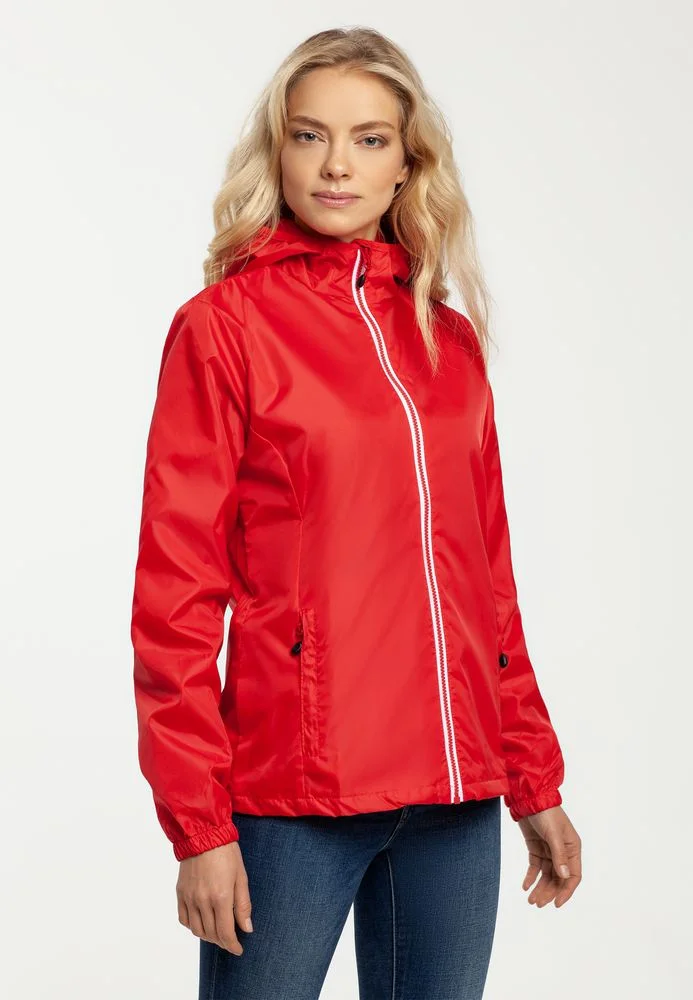 Ветровка женская Fastplant красная размер XXL - фото 8