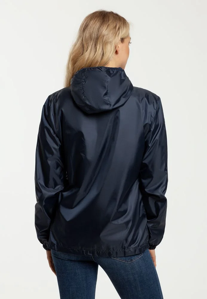 Ветровка женская Fastplant темно-синяя, размер XL - фото 9