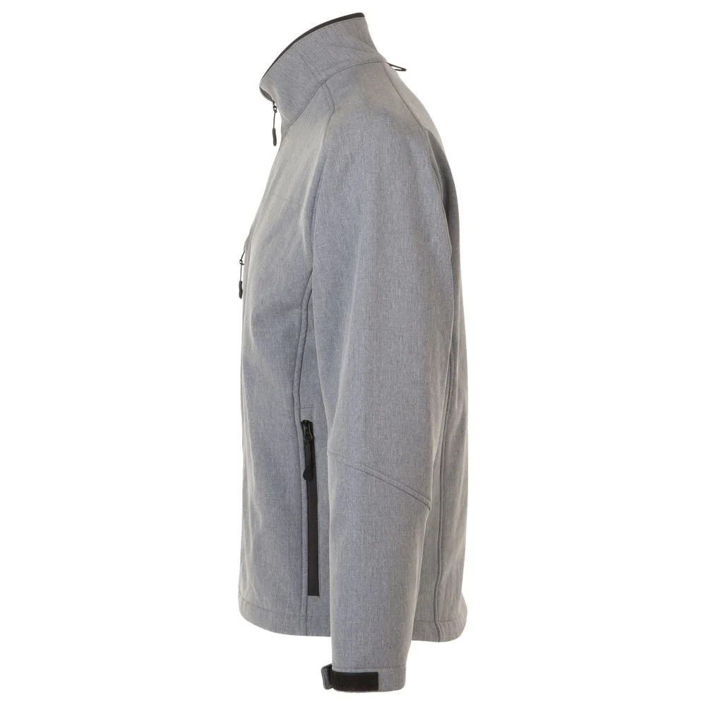 Куртка мужская на молнии Relax 340 серый меланж размер L - фото 3