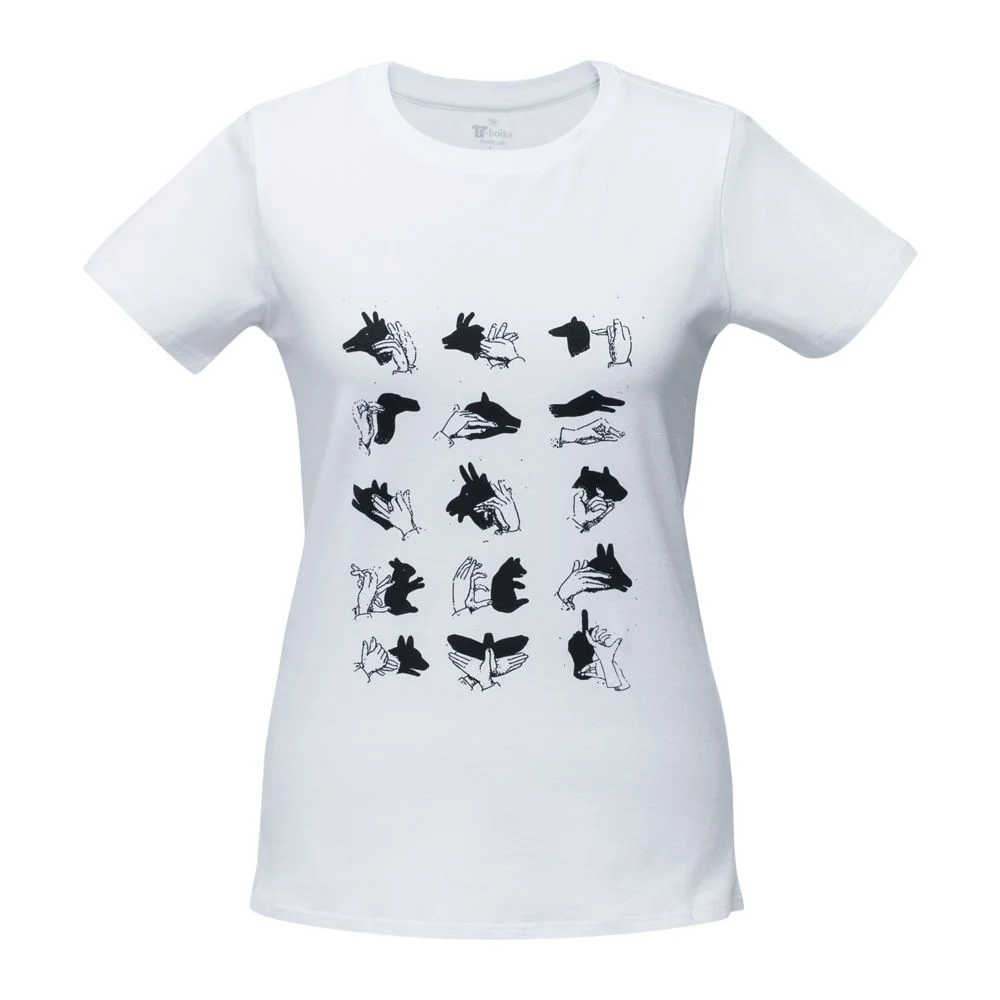 Футболка женская Неочевидное белая размер L - фото 2