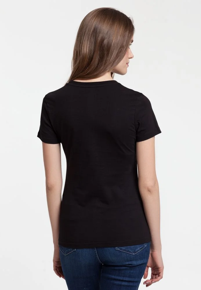 Футболка женская «Ван-Пакман», черная, размер L - фото 5