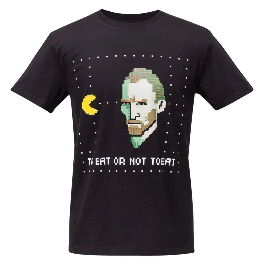 Футболка мужская «Ван-Пакман», черная, размер S - фото 2