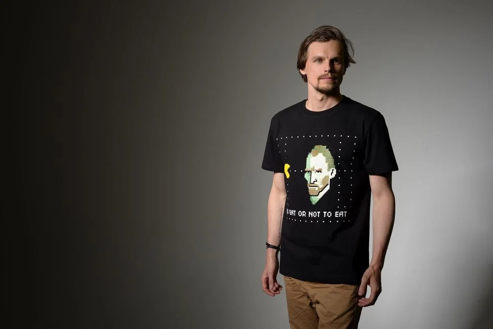 Футболка мужская «Ван-Пакман», черная, размер S - фото 6