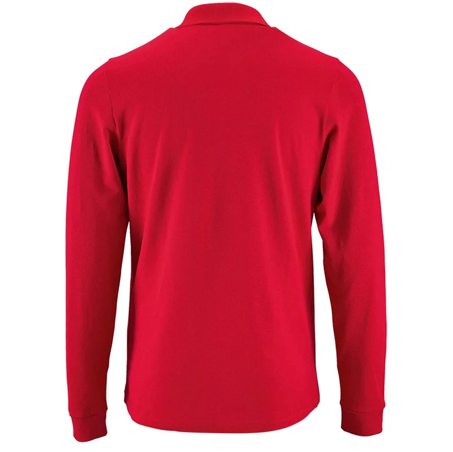Рубашка поло мужская с длинным рукавом Perfect LSL Men красная размер XL - фото 2