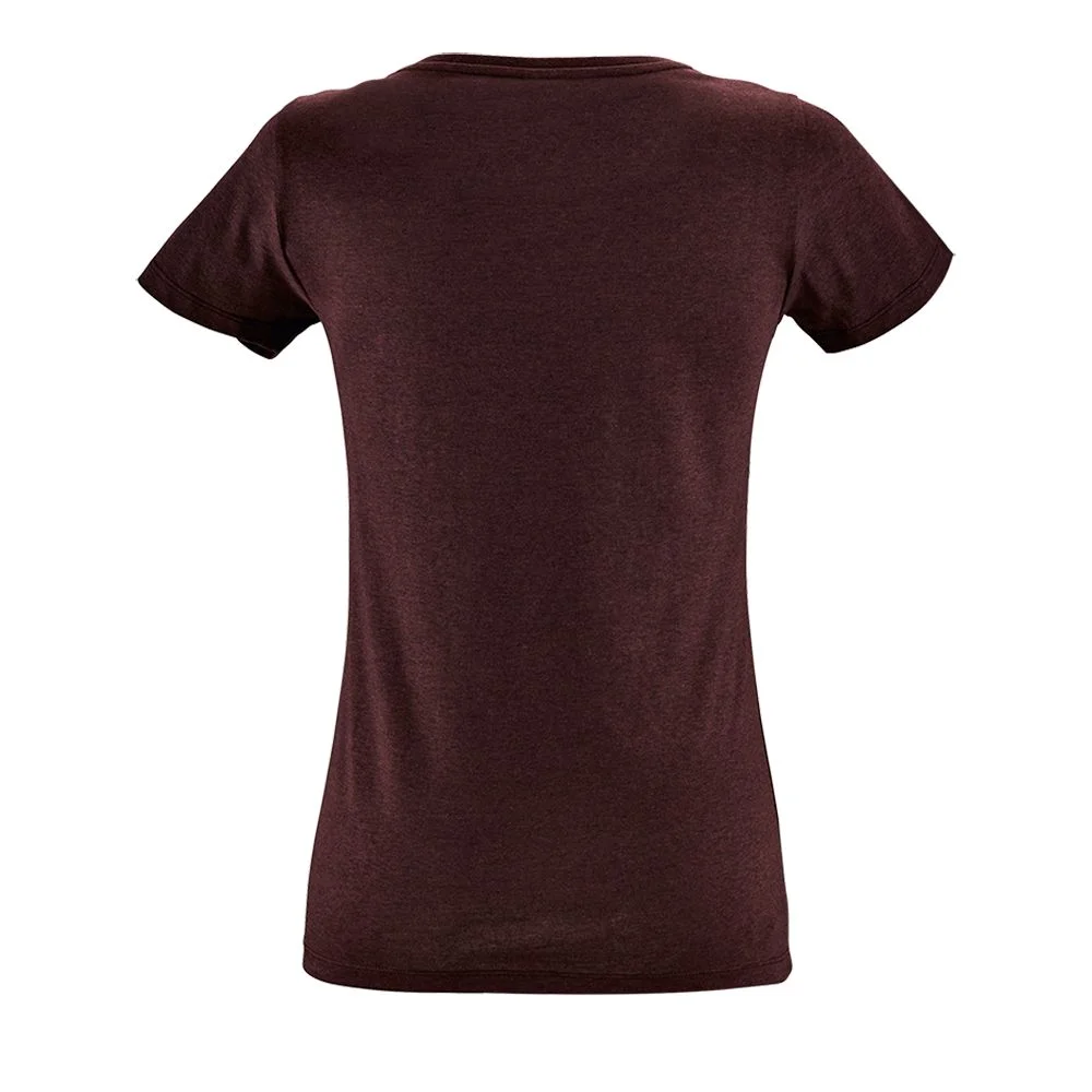 Футболка женская Regent Fit Women бордовый меланж размер M - фото 2