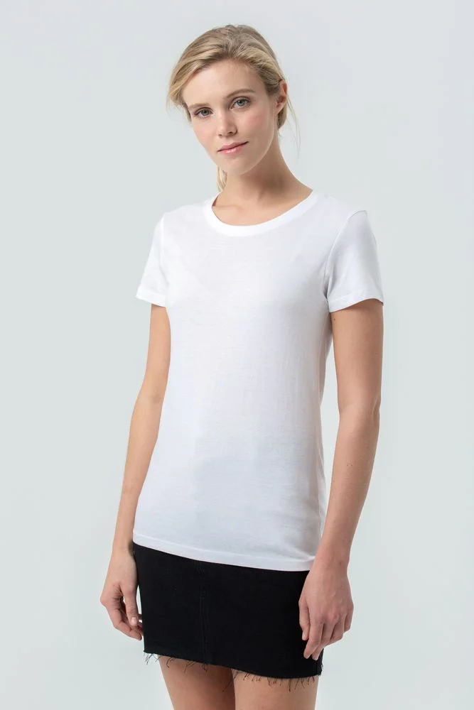 Футболка женская Regent Fit Women белая размер L - фото 4