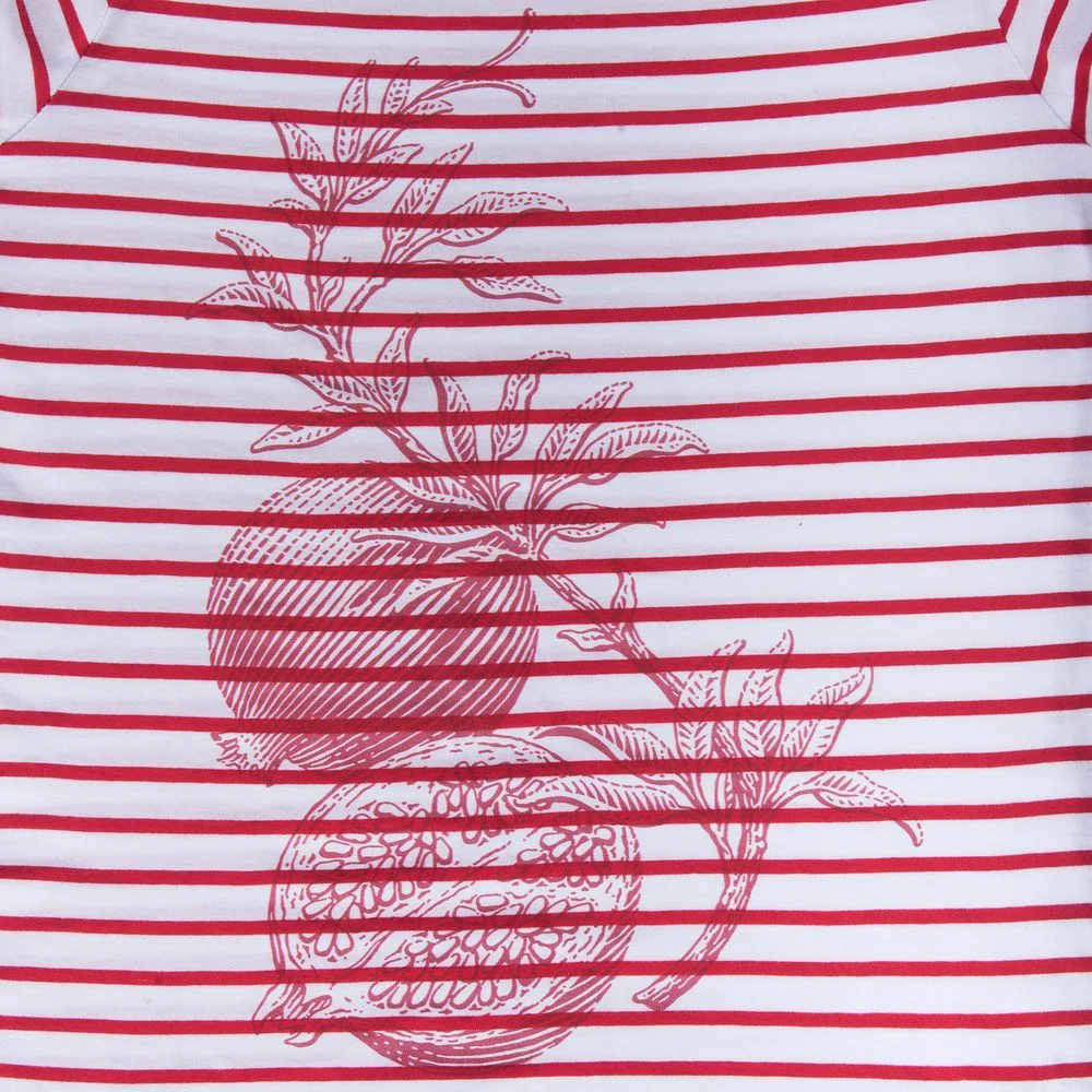 Футболка женская Grand Granat белая с красным размер L - фото 3