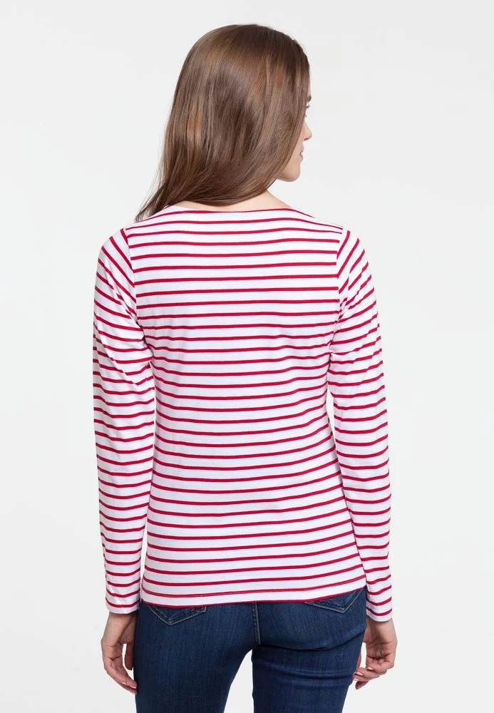 Футболка женская Grand Granat белая с красным размер XXL - фото 5