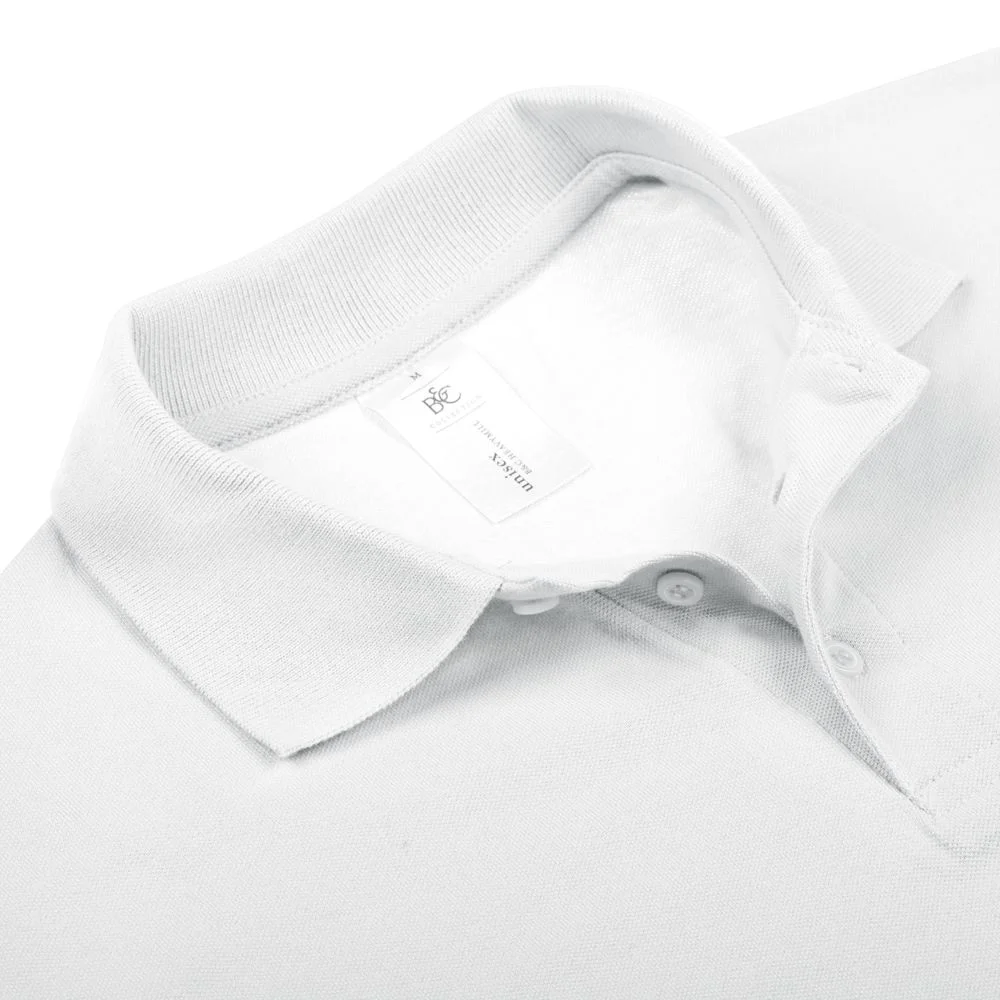 Рубашка поло Heavymill белая размер XXL - фото 3