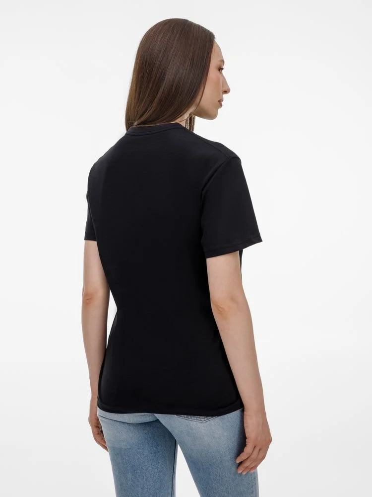 Футболка T-Bolka 180 черная размер S S v2 - фото 12