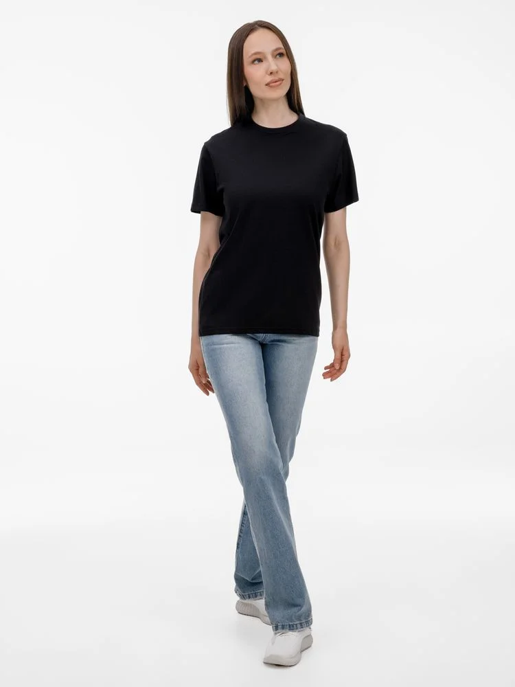 Футболка T-Bolka 180 черная размер S S v2 - фото 13