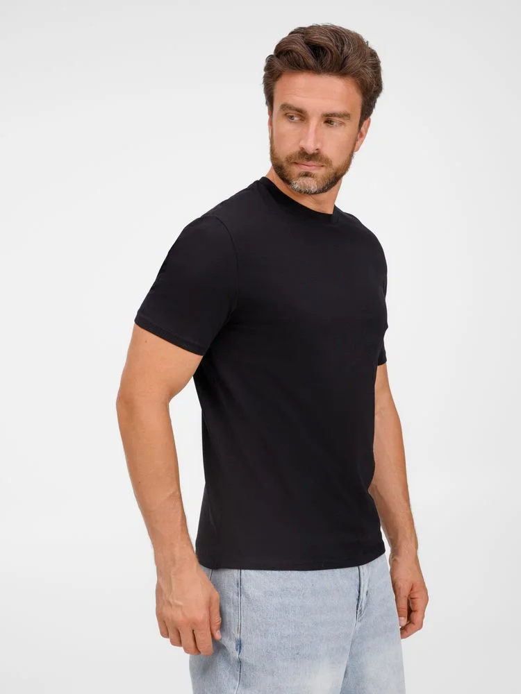 Футболка T-Bolka 180 черная размер S S v2 - фото 7