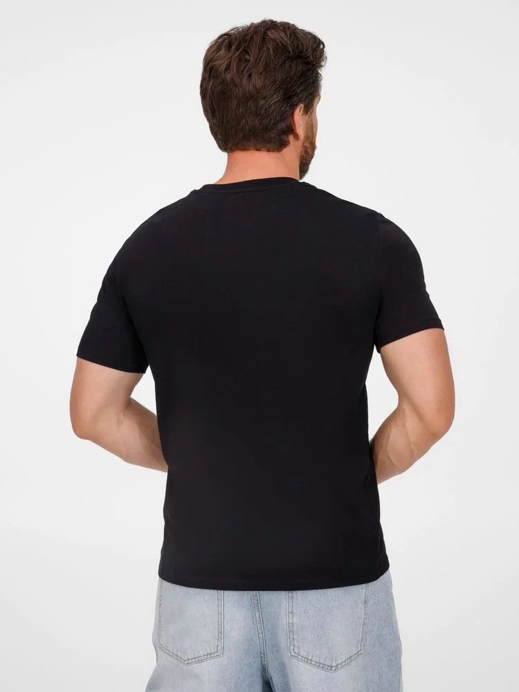 Футболка T-Bolka 180 черная размер S S v2 - фото 8