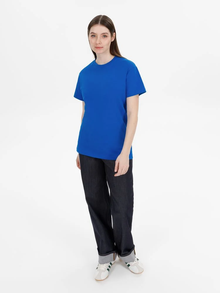 Футболка T-Bolka 180 ярко-синяя размер XS XS v2 - фото 13