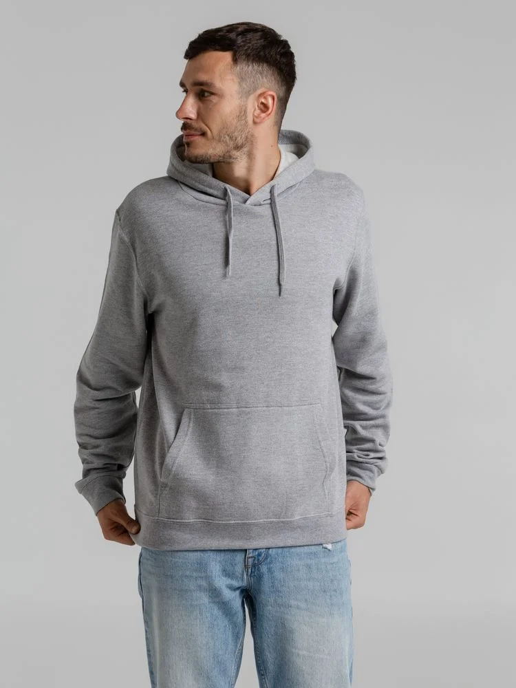 Толстовка с капюшоном Snake II серый меланж размер L - фото 7