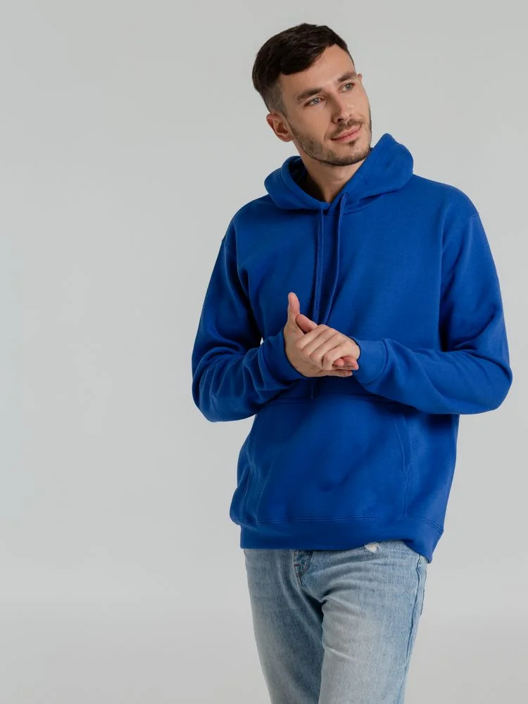 Толстовка с капюшоном Snake II ярко-синяя размер XS - фото 7