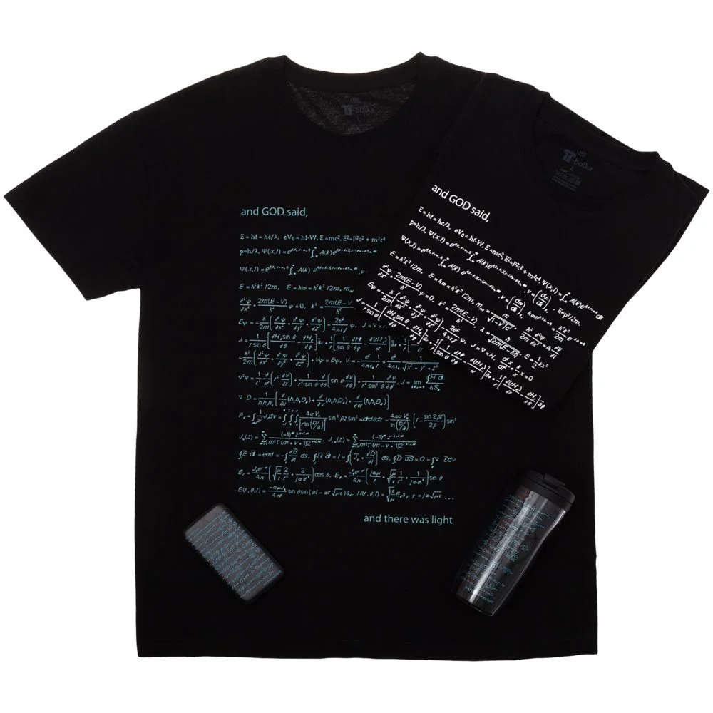 Футболка мужская «Да будет свет», со светящимся принтом, размер S - фото 4