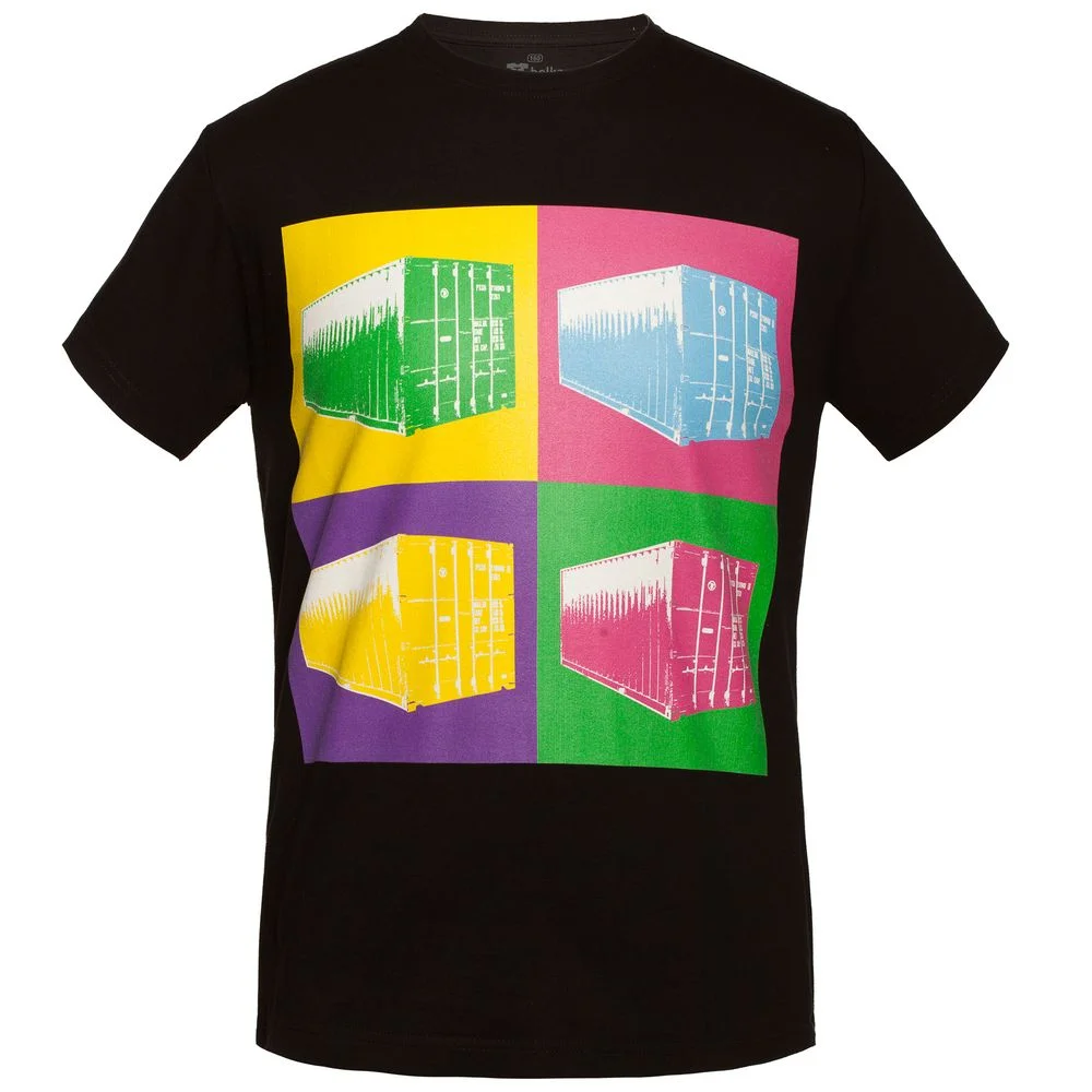 Футболка LogicArt черная размер S - фото 2