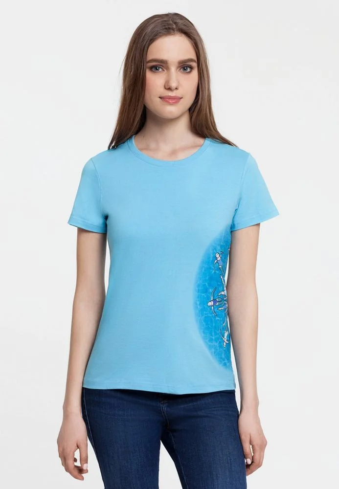 Футболка женская Вместе и вовремя - фото 3