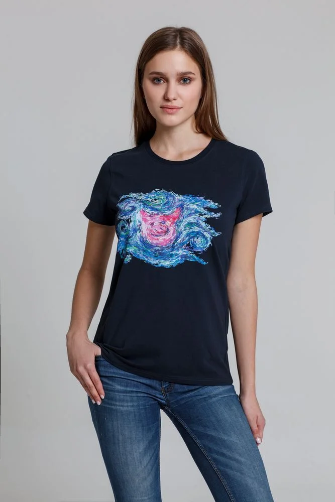 Футболка женская Ван-Пиг - фото 1