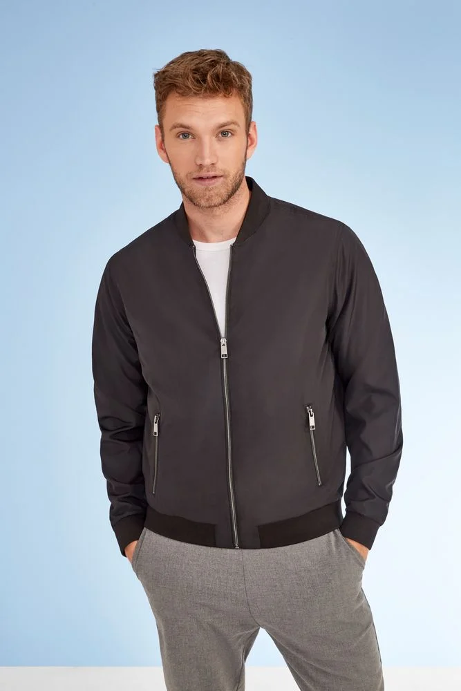 Куртка унисекс Roscoe черная, размер XS - фото 5