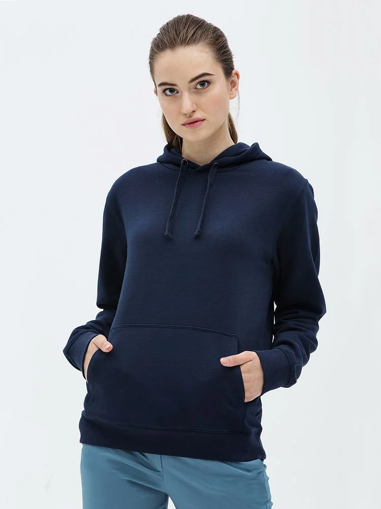 Толстовка унисекс Spencer темно-синяя, размер XL - фото 4