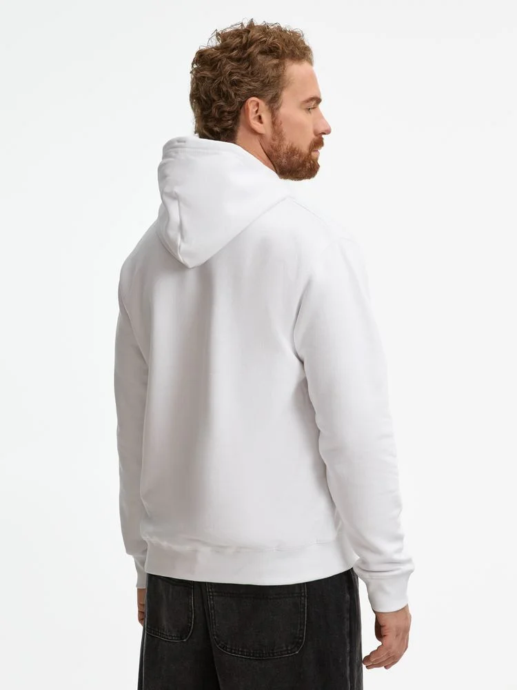 Толстовка унисекс Spencer белая размер XL - фото 9