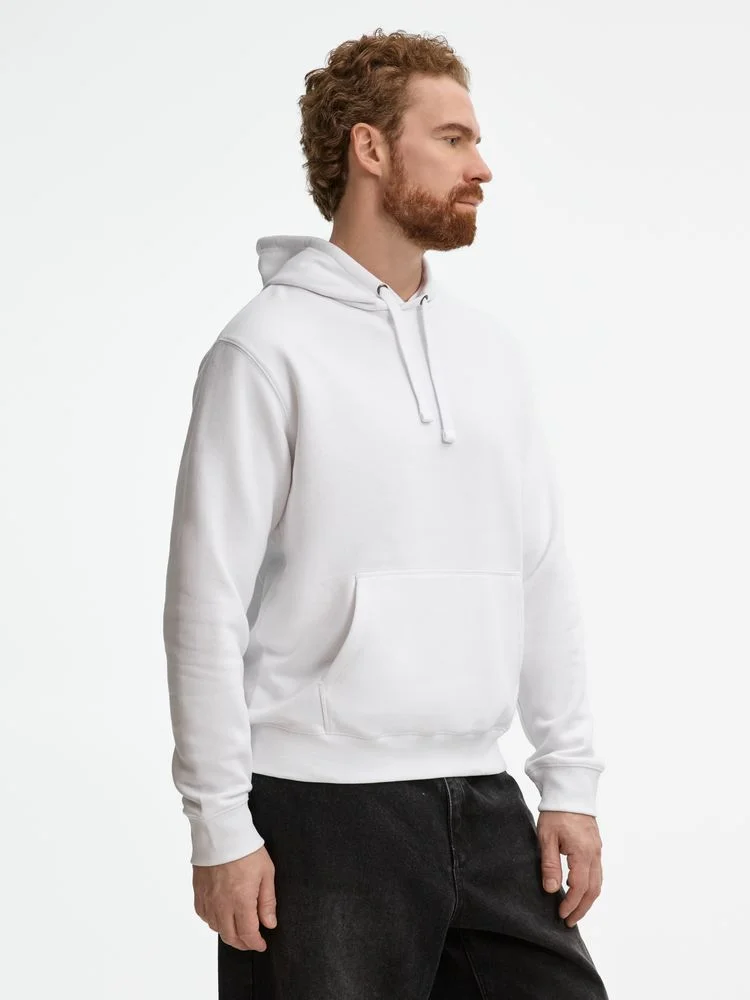 Толстовка унисекс Spencer белая размер XXL - фото 8