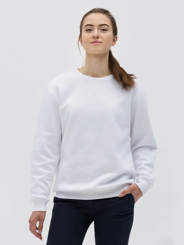 Толстовка унисекс Sully белая, размер L - фото 5