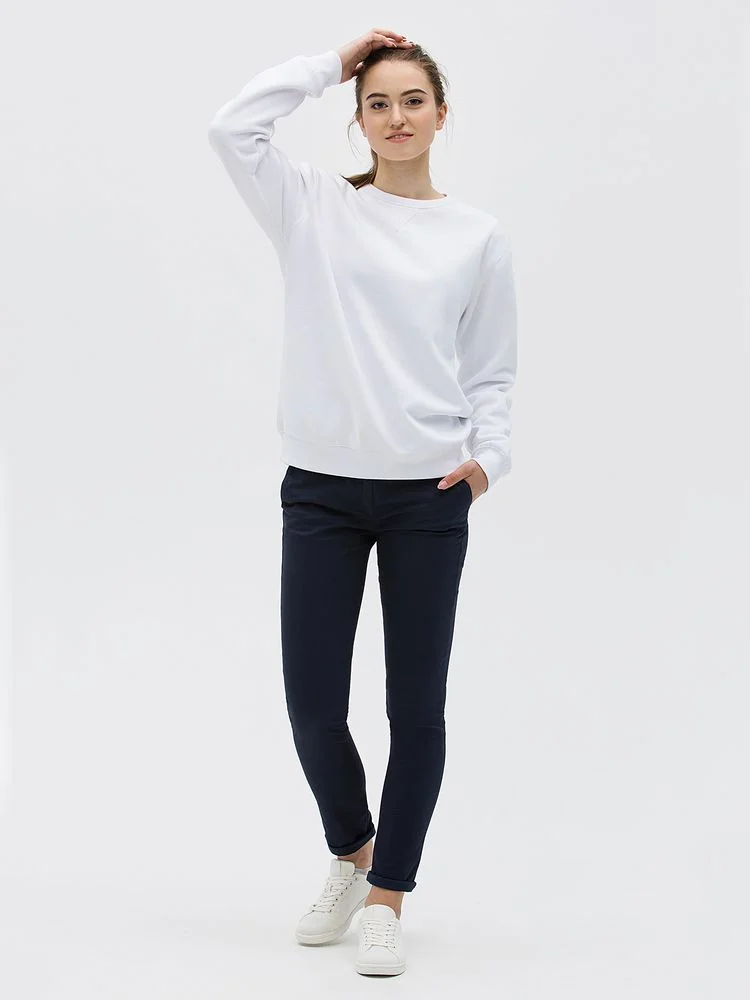 Толстовка унисекс Sully белая, размер XL - фото 7