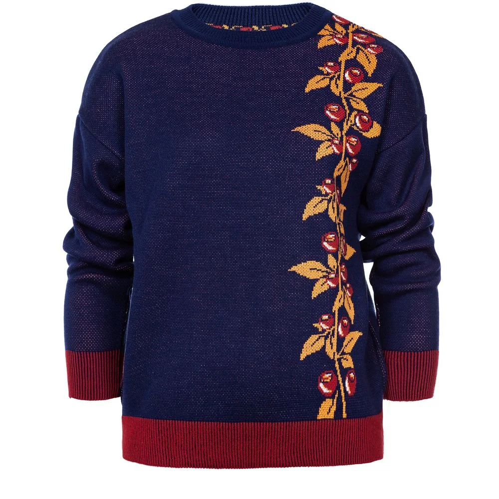 Джемпер Брусника синий размер XS - фото 3