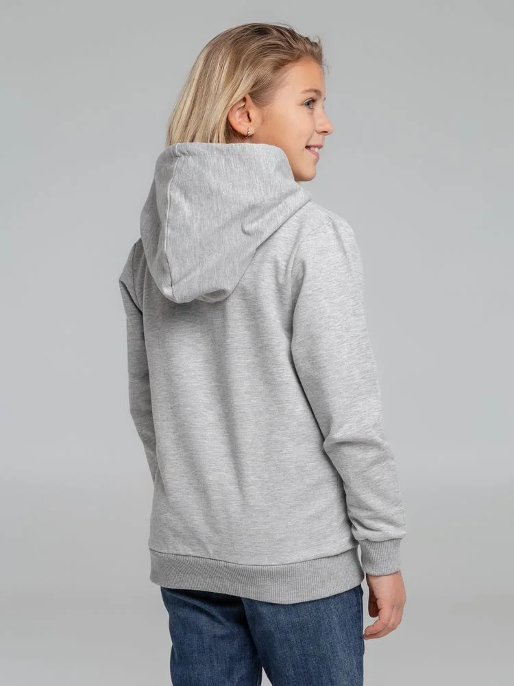 Толстовка с капюшоном детская Kirenga Kids серый меланж, 12 лет - фото 11