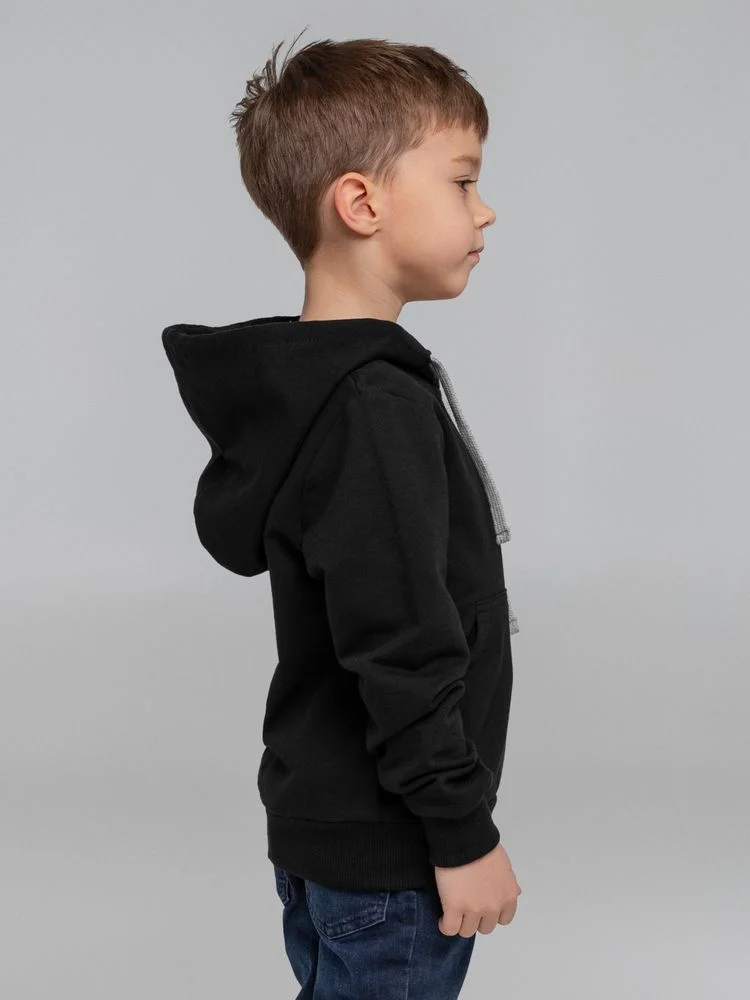 Толстовка с капюшоном детская Kirenga Kids, черная, 12 лет - фото 10