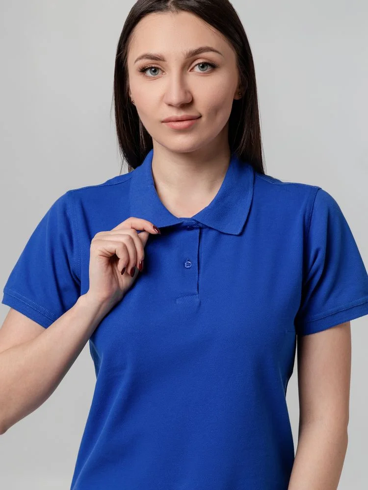 Рубашка поло женская Virma Stretch Lady, ярко-синяя, размер M - фото 8