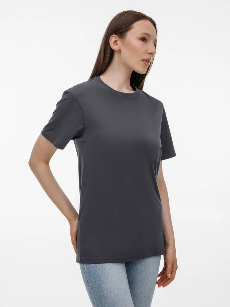 Футболка T-Bolka 180 темно-серая размер S S v2 - фото 14