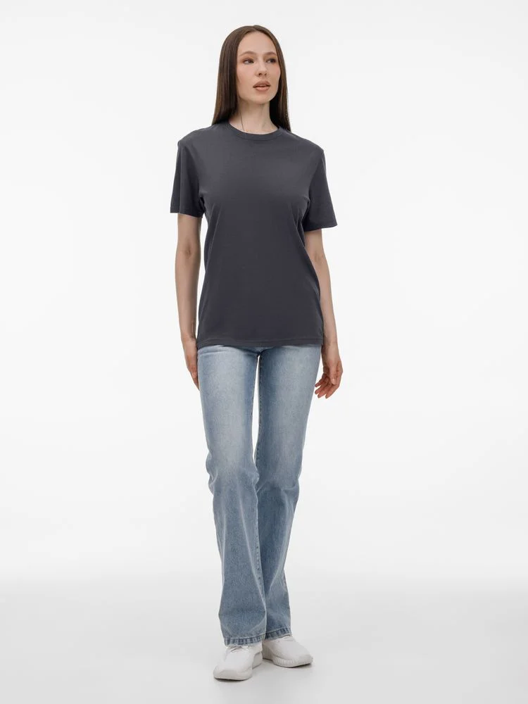 Футболка T-Bolka 180 темно-серая размер S S v2 - фото 15